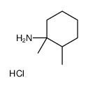 1,2-dimethylcyclohexan-1-amine,hydrochloride Structure