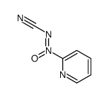 2-(2-Pyridyl)diazenecarbonitrile 2-oxide结构式