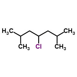 4-Chloro-2,6-dimethylheptane结构式