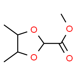 1,3-Dioxolane-2-carboxylicacid,4,5-dimethyl-,methylester(7CI) picture