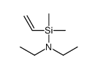 N-[ethenyl(dimethyl)silyl]-N-ethylethanamine结构式