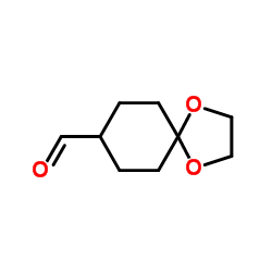 1,4-Dioxaspiro[4.5]decane-8-carbaldehyde structure