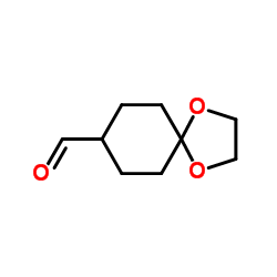 1,4-Dioxaspiro[4.5]decane-8-carbaldehyde Structure