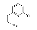 2-(6-chloropyridin-2-yl)ethanamine结构式