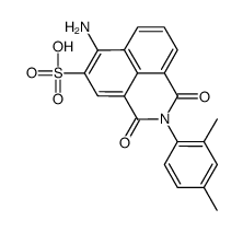 6-amino-2-(2,4-dimethylphenyl)-2,3-dihydro-1,3-dioxo-1H-benz[de]isoquinoline-5-sulphonic acid picture