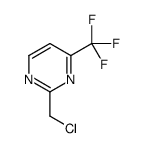 2-(Chloromethyl)-4-(trifluoromethyl)pyrimidine structure