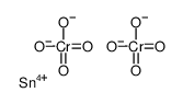 dioxido(dioxo)chromium,tin(4+)结构式