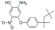 2-Amino-5-nitro-4-[p-(1,1,3,3-tetramethylbutyl)phenoxy]phenol picture