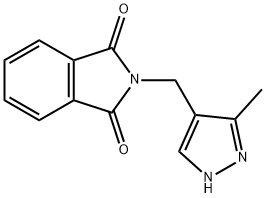 2-((5-methyl-1H-pyrazol-4-yl)methyl)isoindoline-1,3-dione图片