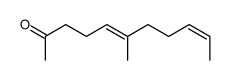 6-methylundeca-5,9-dien-2-one结构式