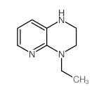 4-Ethyl-1,2,3,4-tetrahydropyrido[2,3-b]pyrazine结构式