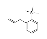 (2-allylphenyl)trimethylsilane Structure