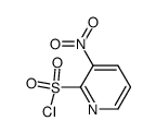 3-nitro-2-pyridine sulfonyl chloride Structure