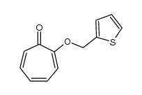 2-(2-Thienylmethoxy)tropone结构式