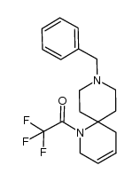 1-(9-benzyl-1,9-diazaspiro[5.5]undec-3-en-1-yl)-2,2,2-trifluoroethanone Structure