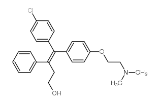 4-Hydroxytoremifene structure