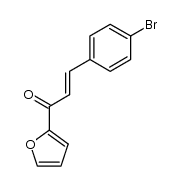 3-(4-bromo-phenyl)-1-furan-2-yl-propenone Structure