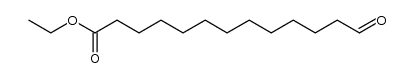 13-oxo-tridecanoic acid ethyl ester Structure