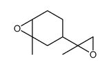 6-methyl-4-(2-methyloxiran-2-yl)-7-oxabicyclo[4.1.0]heptane Structure