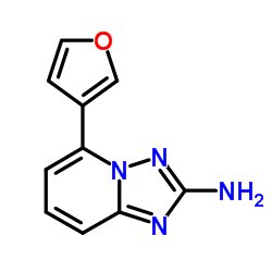 5-(3-Furyl)[1,2,4]triazolo[1,5-a]pyridin-2-amine结构式