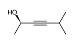 (R)-5-methyl-3-hexyn-2-ol Structure