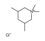 1,1,3,5-tetramethylpiperidin-1-ium,chloride结构式