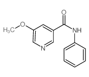 5-Methoxy-N-phenylnicotinamide Structure