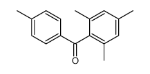 (4-methylphenyl)-(2,4,6-trimethylphenyl)methanone结构式