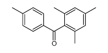 (4-methylphenyl)-(2,4,6-trimethylphenyl)methanone Structure