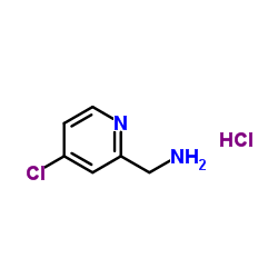 2-氨甲基-4-氯吡啶结构式