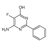 6-amino-5-fluoro-2-phenyl-1H-pyrimidin-4-one Structure