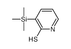 3-trimethylsilyl-1H-pyridine-2-thione结构式