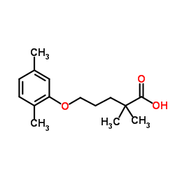 Gemfibrozil-d6 Structure