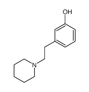 1-[2-(3-hydroxyphenyl)ethyl]piperidine Structure