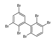 1,2,4-tribromo-3-(2,3,5-tribromophenyl)benzene结构式