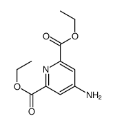 diethyl 4-aminopyridine-2,6-dicarboxylate结构式