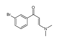 trans-1-(3-Bromophenyl)-3-dimethylamino-2-propen-1-one structure