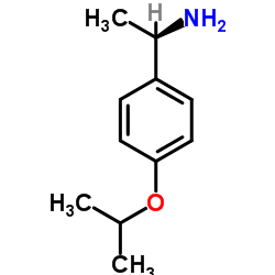 (1R)-1-(4-Isopropoxyphenyl)ethanamine结构式