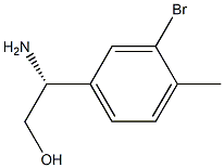 (2R)-2-AMINO-2-(3-BROMO-4-METHYLPHENYL)ETHAN-1-OL Structure