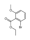 ethyl 2-bromo-6-methoxybenzoate结构式