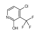 4-chloro-3-(trifluoromethyl)-1H-pyridin-2-one Structure