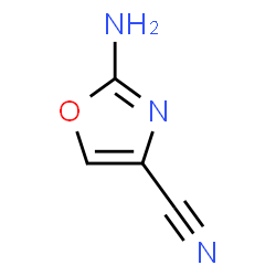 2-氨基噁唑-4-甲腈结构式