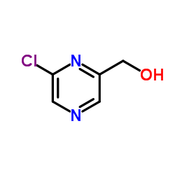 (6-Chloro-2-pyrazinyl)methanol Structure
