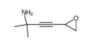 3-Butyn-2-amine, 2-methyl-4-oxiranyl- (9CI) Structure