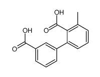 2-(3-carboxyphenyl)-6-methylbenzoic acid结构式