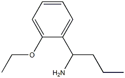 1-(2-ETHOXYPHENYL)BUTAN-1-AMINE结构式