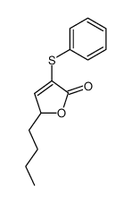 5-(n-butyl)-3-(phenylthio)-2(5H)-furanone结构式