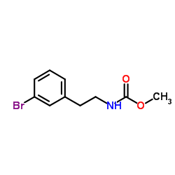 Methyl [2-(3-bromophenyl)ethyl]carbamate Structure