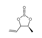 (5S)-5-methyl-4-vinyl-1,3,2-dioxathiolane S-oxide Structure