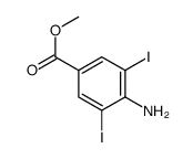 4-AMINO-3,5-DIIODOBENZOIC ACID METHYL ESTER Structure